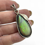 Monarch Opal Solid 925 Sterling Silver Pendant