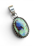 Monarch Opal Solid 925 Sterling Silver Pendant