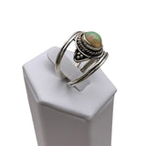 Ethiopian Opal Solid 925 Sterling Silver Ring 9