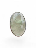 Prehnite Solid 925 Sterling Silver Ring 8.5