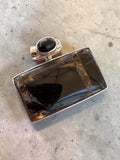 Black Composite Turquoise & Onyx Solid 925 Sterling Silver Pendant
