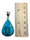 Shattuckite Solid 925 Sterling Silver Pendant