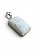 Scolecite Solid 925 Sterling Silver Pendant
