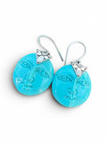 Goddess Solid 925 Sterling Silver Earrings