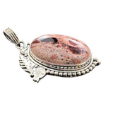 Mexican Fire Opal Solid 925 Sterling Silver Pendant