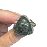 Yooperlite Solid 925 Sterling Silver Ring 9