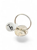 White Buffalo Shadow Box Solid 925 Sterling Silver Ring 9