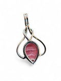 Rhodochrosite Solid 925 Sterling Silver Pendant