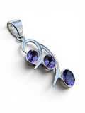 Amethyst Solid 925 Sterling Silver Pendant