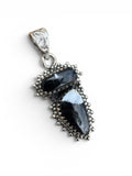 White Buffalo Solid 925 Sterling Silver Pendant