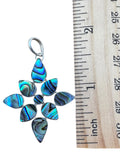 Abalone Solid 925 Sterling Silver Pendant
