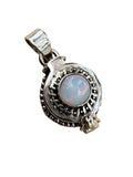 Ethiopian Opal Solid 925 Sterling Silver Poison Locket Pendant