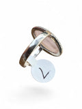 Rose Quartz Solid 925 Sterling Silver Ring 7