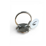 Pink Conch Solid 925 Sterling Silver Ring 6