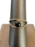 Black Onyx Solid 925 Sterling Silver Ring 8