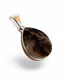 Scenic Agate Solid 925 Sterling Silver Pendant