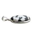 White Buffalo Solid 925 Sterling Silver Pendant