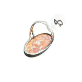 Maligano Jasper Solid 925 Sterling Silver Ring 8