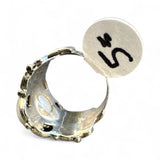 Pearl Solid 925 Sterling Silver Ring 5.5