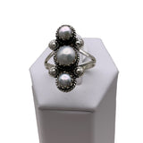Pearl Solid 925 Sterling Silver Ring