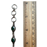 Emerald Solid 925 Sterling Silver Bracelet