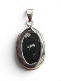 Hornblende Solid 925 Sterling Silver Pendant