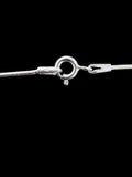 Fordite & Blue Topaz Solid 925 Sterling Silver Pendant with 20 in chain