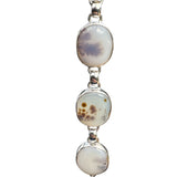 Scenic Agate Solid 925 Sterling Silver Bracelet
