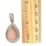 Pink Opal Solid 925 Sterling Silver Pendant