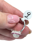 Rainbow Moonstone & Garnet Solid 925 Sterling Silver Ring 9