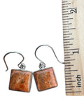 Sponge Coral Solid 925 Sterling Silver Earrings