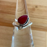 Ruby Solid 925 Sterling Silver Ring 4
