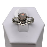 Ethiopian Opal Solid 925 Sterling Silver Ring