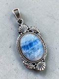 Scheelite Solid 925 Sterling Silver Pendant