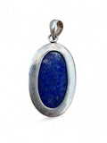 Blue Lapis Solid 925 Sterling Silver Pendant