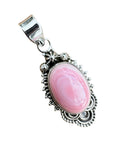 Pink Queen Conch Solid 925 Sterling Silver Pendant