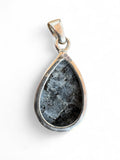 Larvikite Solid 925 Sterling Silver Pendant