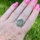 Monarch Opal Solid 925 Sterling Silver Ring 9.5