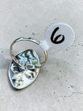White Buffalo Shadow Box Solid 925 Sterling Silver Ring 6