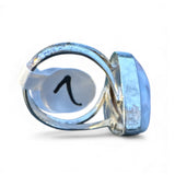 Natrolite Solid 925 Sterling Silver Ring 7