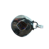 Murano Glass Millefiori Solid 925 Sterling Silver Pendant