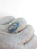 Monarch Opal Solid 925 Sterling Silver Ring 8