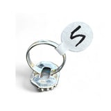 Kingman Turquoise & Spiny Oyster Solid 925 Sterling Silver Ring 5