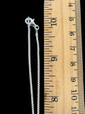Rainbow Moonstone Solid 925 Sterling Silver Pendant with chain