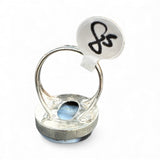 Owyhee Opal Solid 925 Sterling Silver Ring 8.5