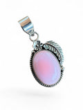 Pink Conch Solid 925 Sterling Silver Pendant