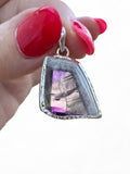 Tripache Amethyst Solid 925 Sterling Silver Pendant