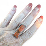 Sponge Coral Solid 925 Sterling Silver Ring 9