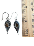 Super 7 Solid 925 Sterling Silver Earrings