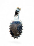 Golden Hills Turquoise Solid 925 Sterling Silver Pendant